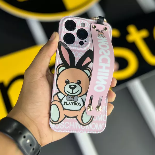 Moschino Playboy Iphone 12 Case Moschino Playboy Teddy IPhone Case